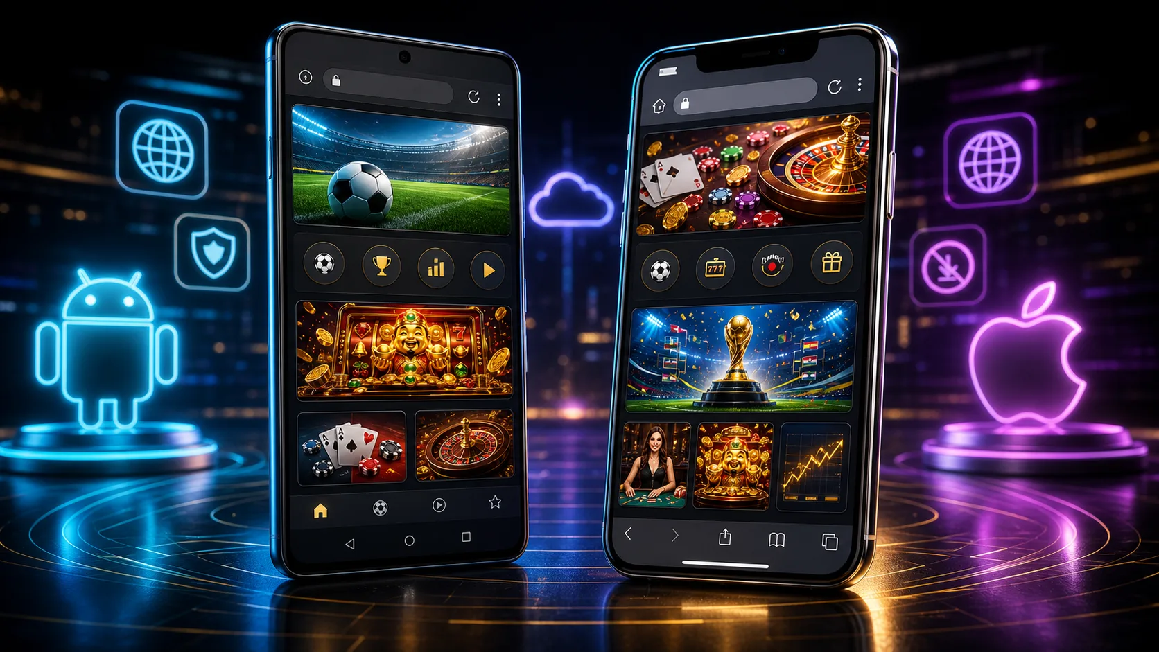 Experiência bettilt compatível com Android e iOS no navegador mobile
